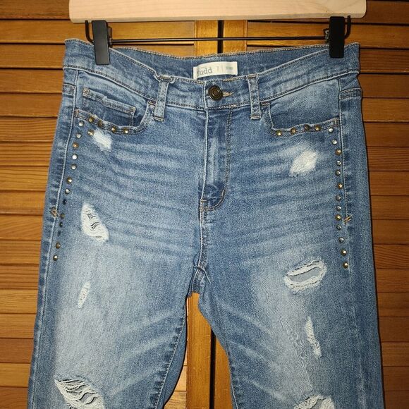 Mudd High Rise Skinny Jeans Size 7 - Picture 5 of 9